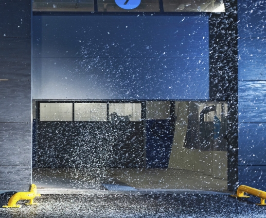 Панорамные ворота AluTherm в Туапсе