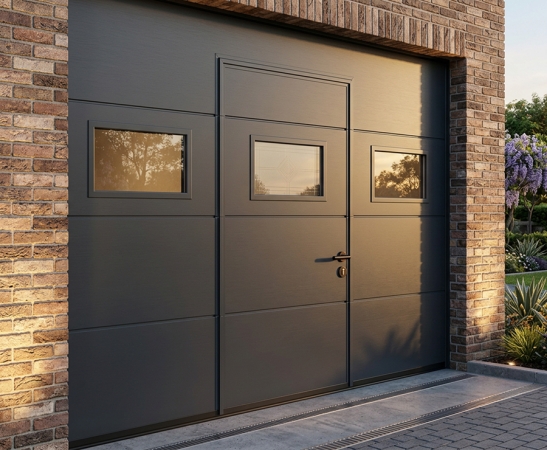 Ворота с окнами в Туапсе