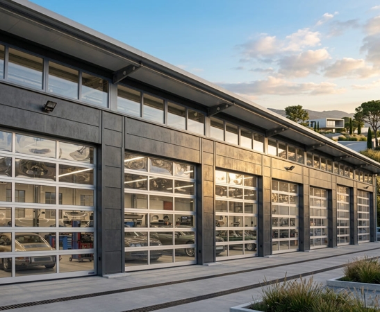 Панорамные ворота в Туапсе