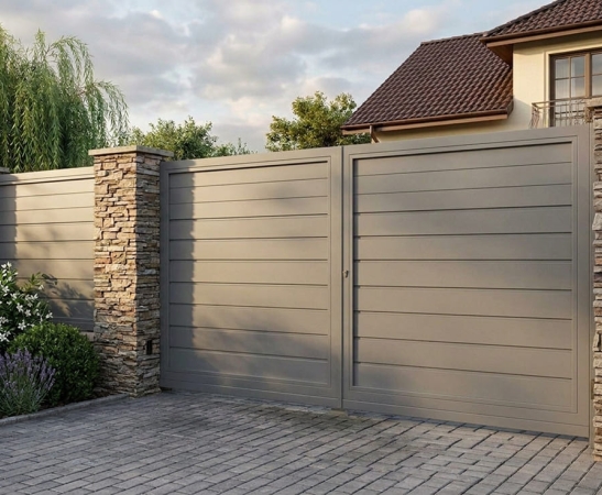 Распашные ворота в Туапсе