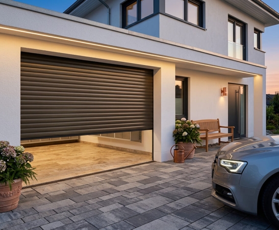 Ворота из роллетного профиля в Туапсе