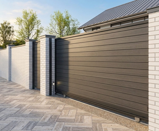 Ворота из металлического сайдинга в Туапсе