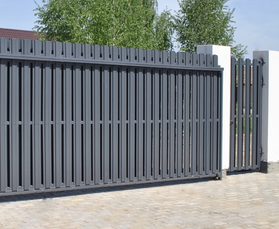 Ворота из штакетника в Туапсе