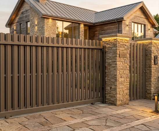 Ворота из штакетника в Туапсе