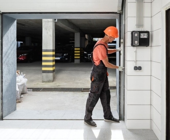 Замер ворот в Туапсе